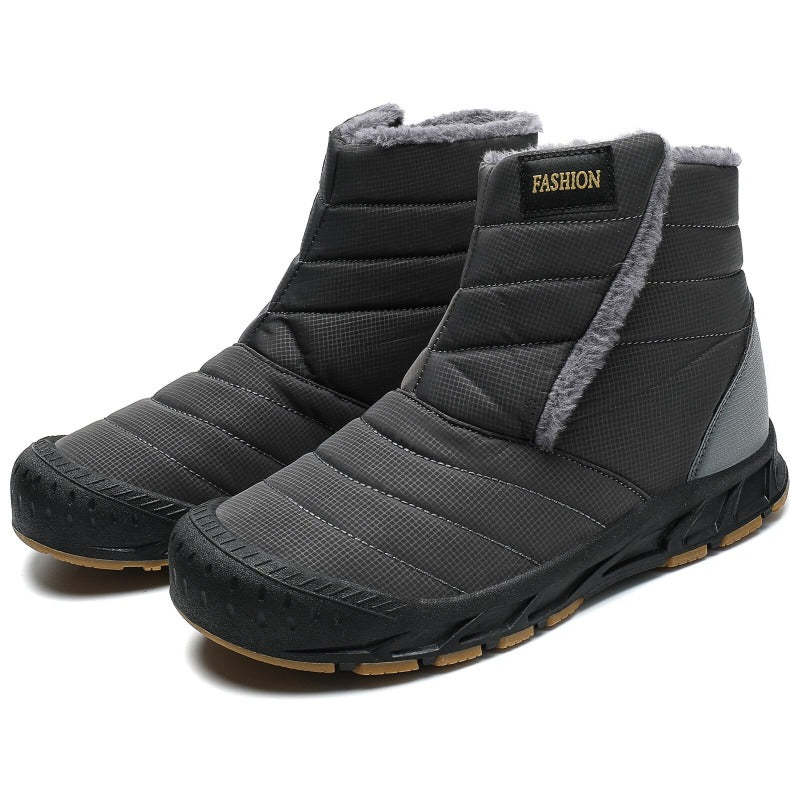 Men's Winter Waterproof Ankle Boots-My Soft Slipper