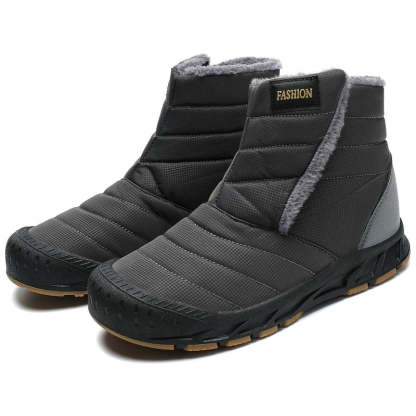 Men's Winter Waterproof Ankle Boots-My Soft Slipper