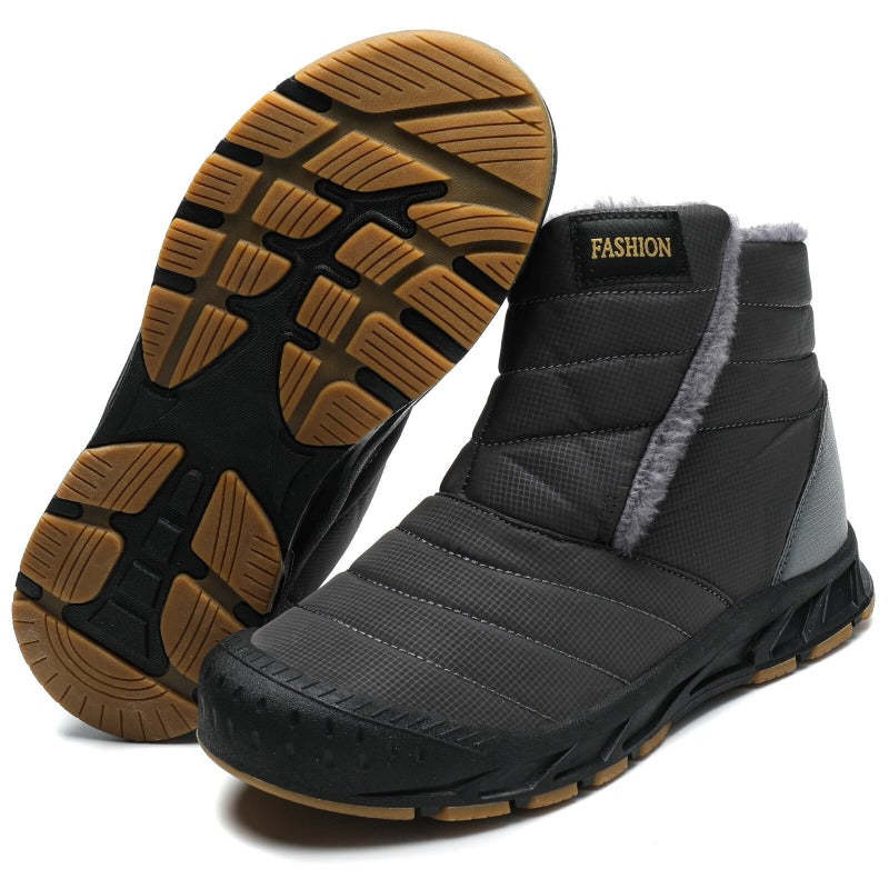 Men's Winter Waterproof Ankle Boots-My Soft Slipper