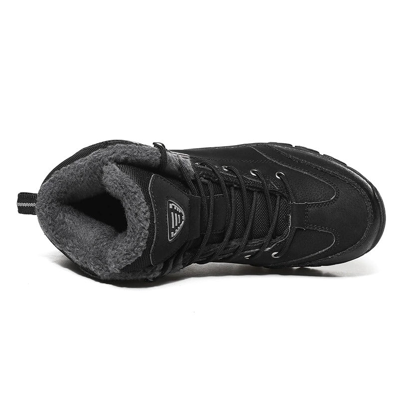 Men's Warm Waterproof Ankle Boots-My Soft Slipper