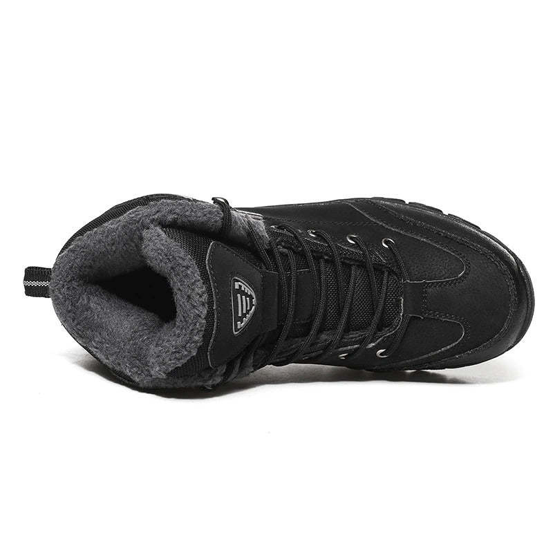 Men's Warm Waterproof Ankle Boots-My Soft Slipper