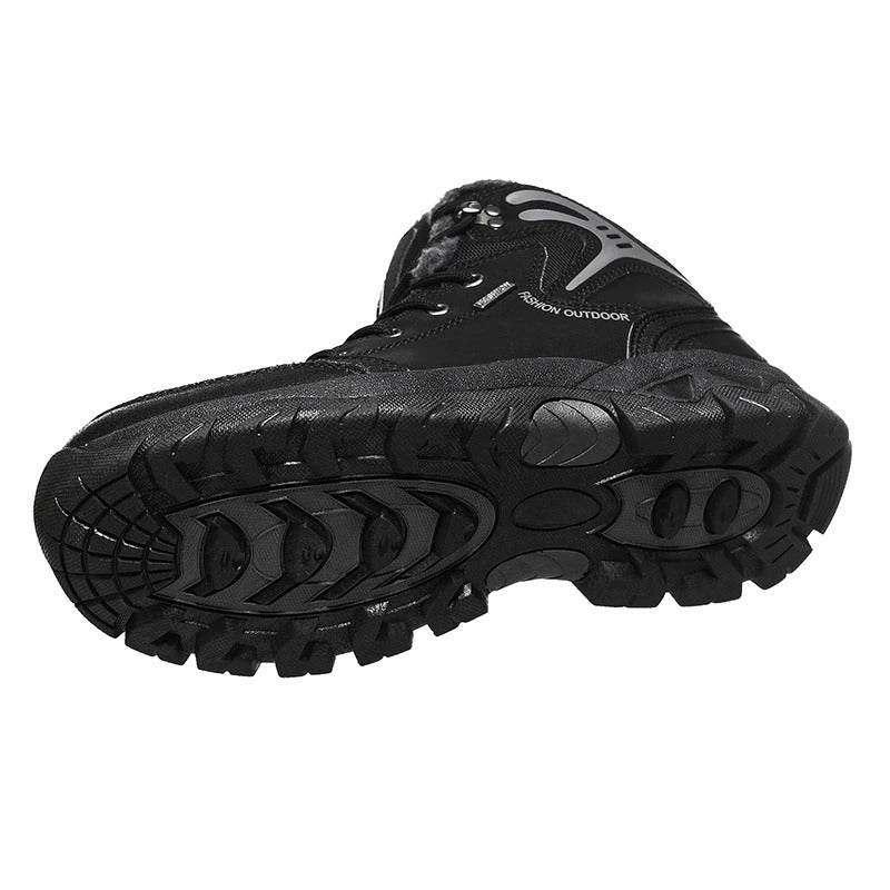 Men's Warm Waterproof Ankle Boots-My Soft Slipper
