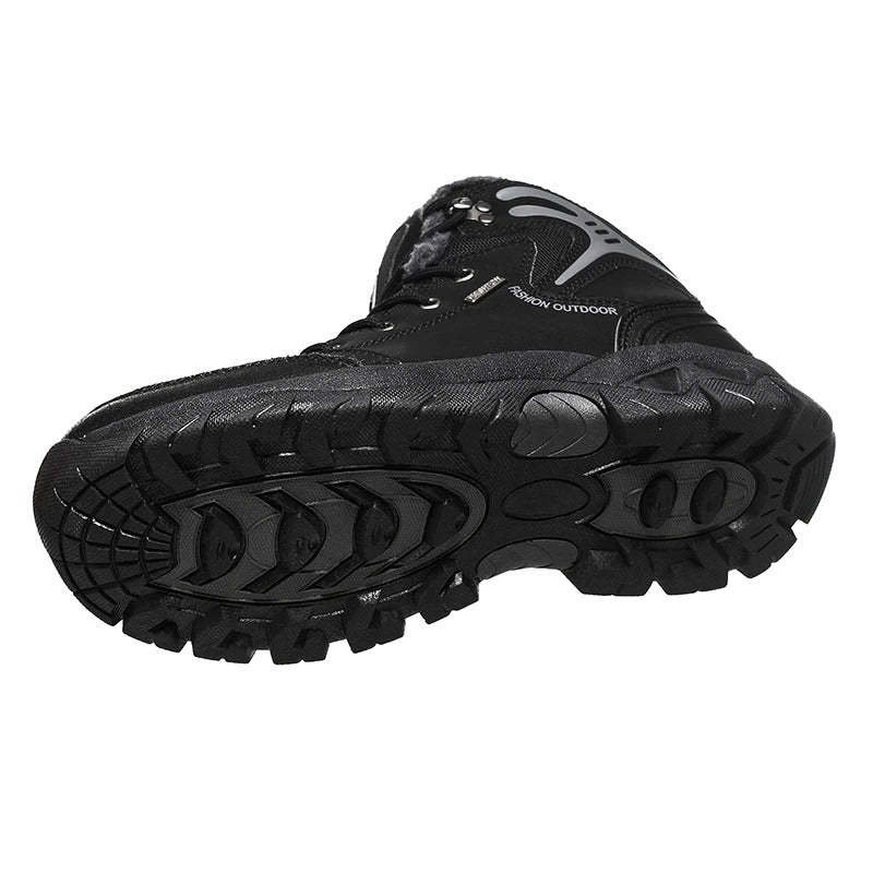 Men's Warm Waterproof Ankle Boots-My Soft Slipper
