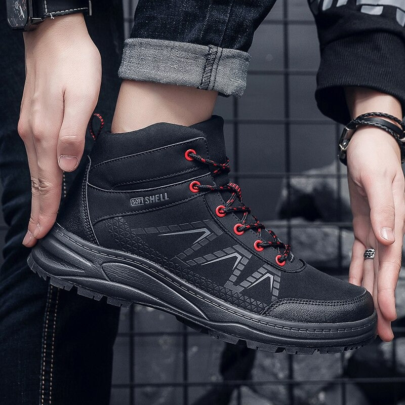 Men's Breathable Casual Boots-My Soft Slipper