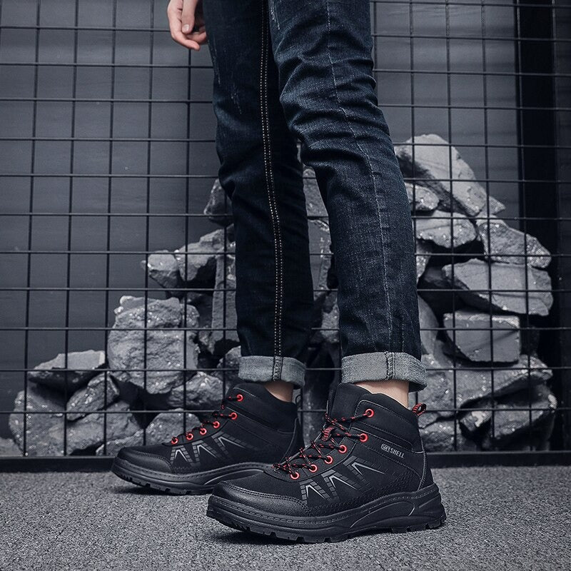 Men's Breathable Casual Boots-My Soft Slipper