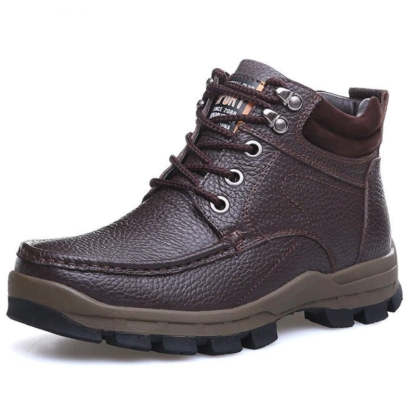 Men's Warm Comfortable Snow Boots-My Soft Slipper