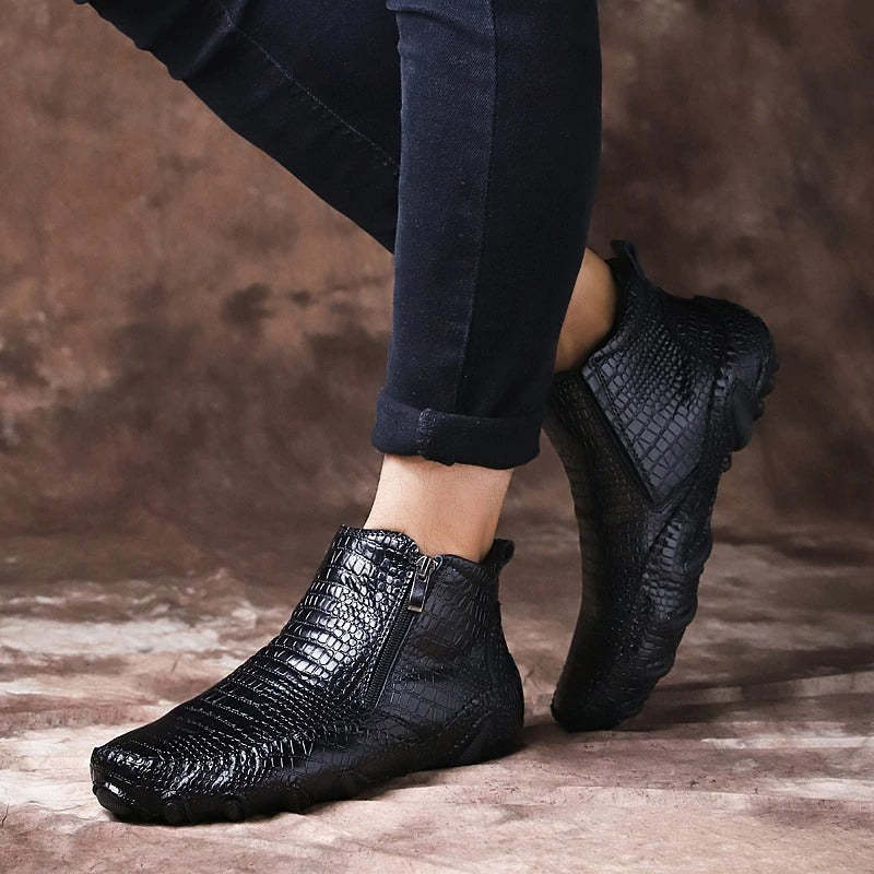 Classic Men's Snow Outdoor Motorcycle Boots-My Soft Slipper