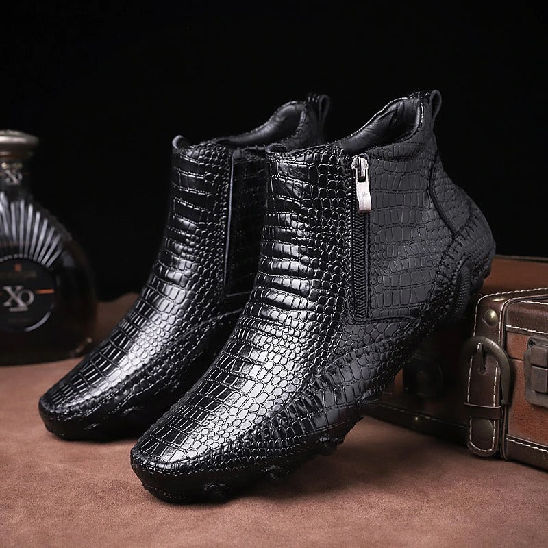 Classic Men's Snow Outdoor Motorcycle Boots-My Soft Slipper