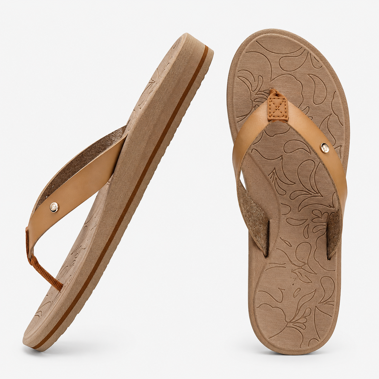 Leather Yoga Beach Outdoor Walking Sandals Flops For Women