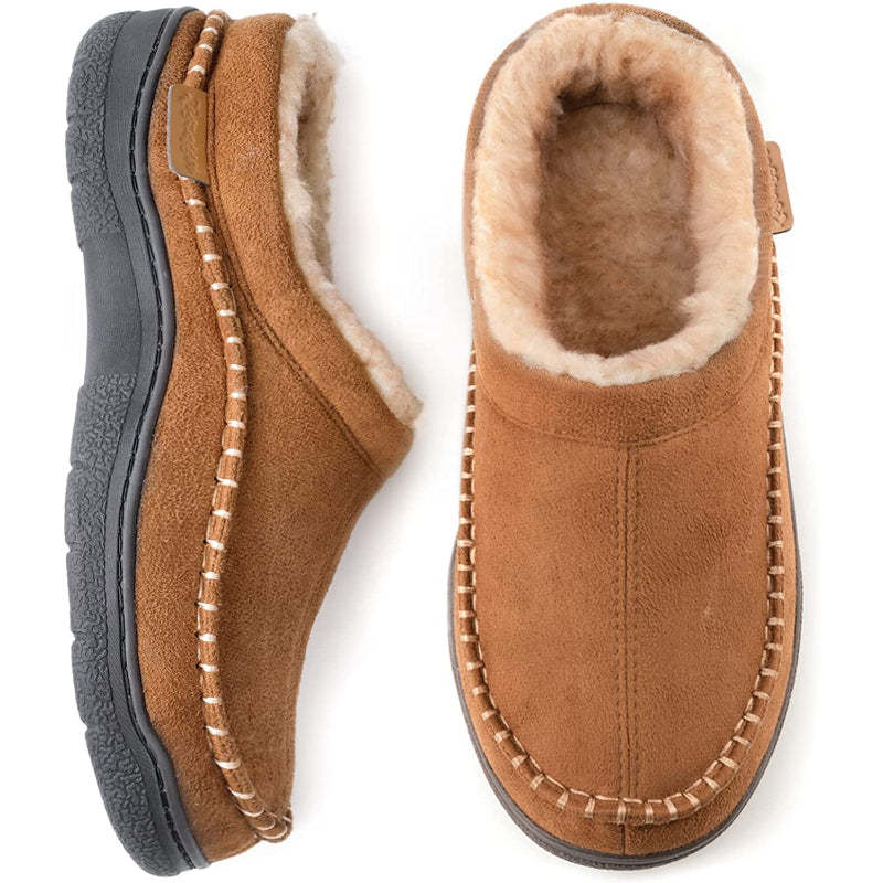 Warm Fuzzy Comfy House Shoes For Men-My Soft Slipper