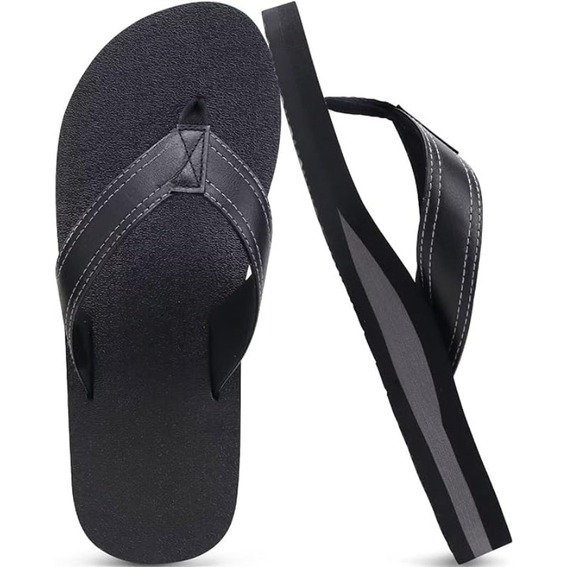 Cushioned Sole All-Day Comfort Flip Flops With Arch Support-My Soft Slipper