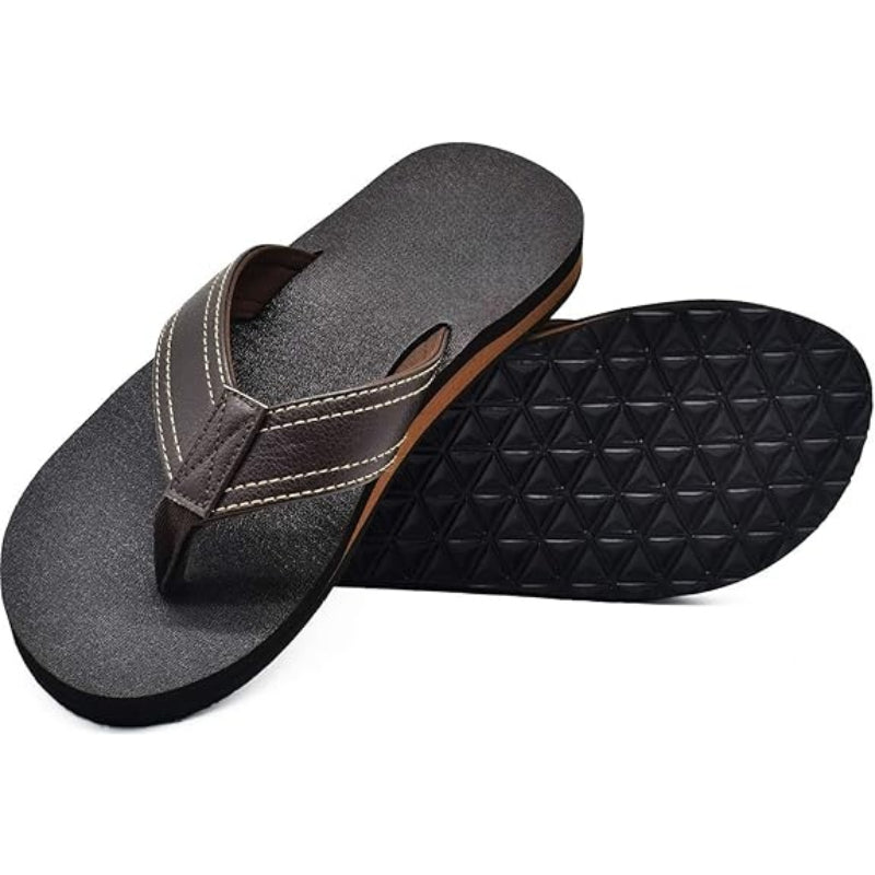 Cushioned Sole All-Day Comfort Flip Flops With Arch Support-My Soft Slipper