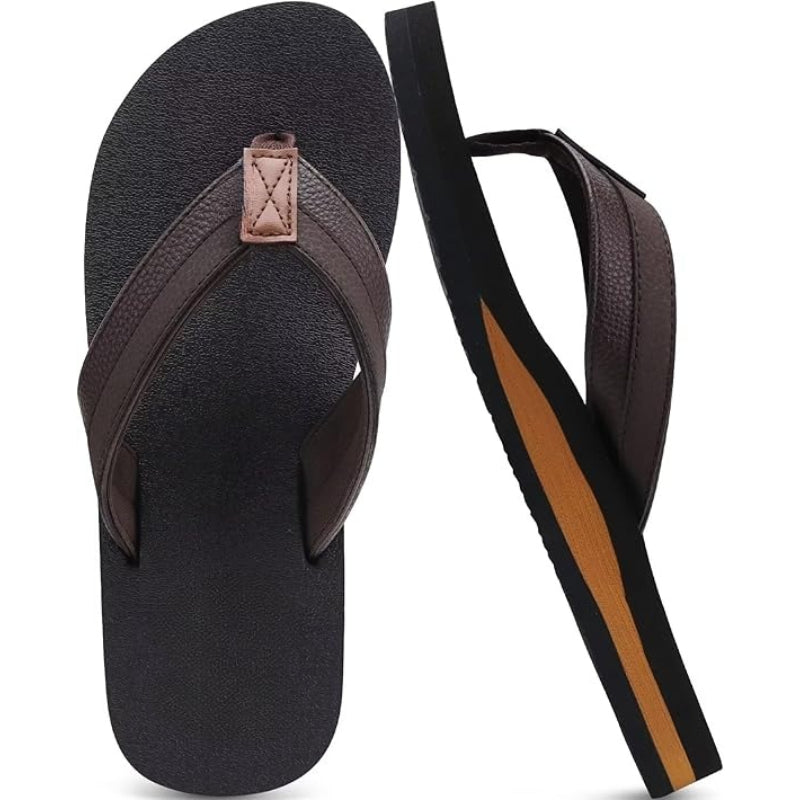 Cushioned Sole All-Day Comfort Flip Flops With Arch Support-My Soft Slipper