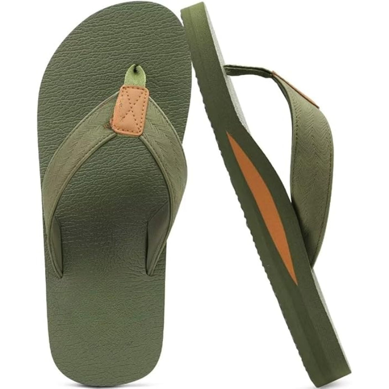 Cushioned Sole All-Day Comfort Flip Flops With Arch Support-My Soft Slipper