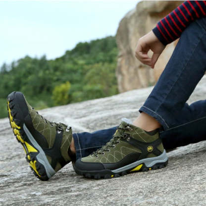 Men's Warm Fur Ankle Boots For Winters-My Soft Slipper