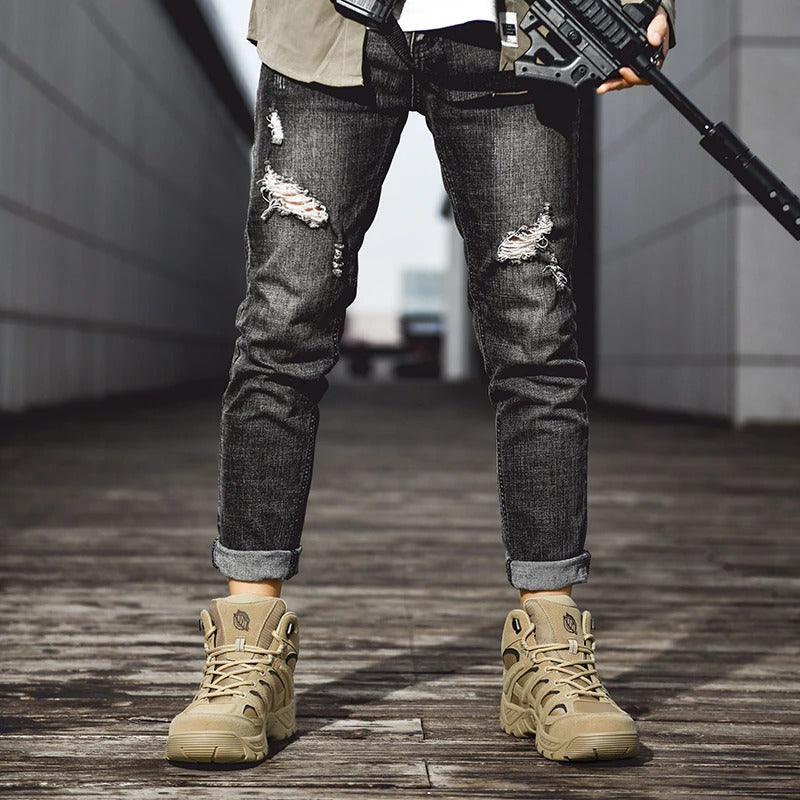 Men's Tactical Military Non-Slip Boots-My Soft Slipper