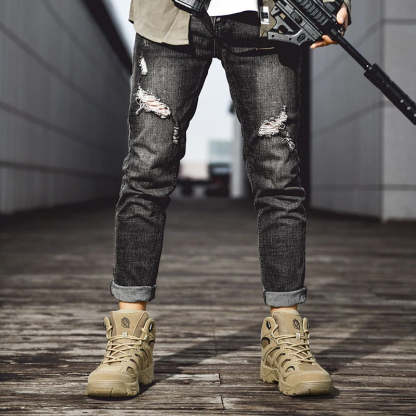Men's Tactical Military Non-Slip Boots-My Soft Slipper
