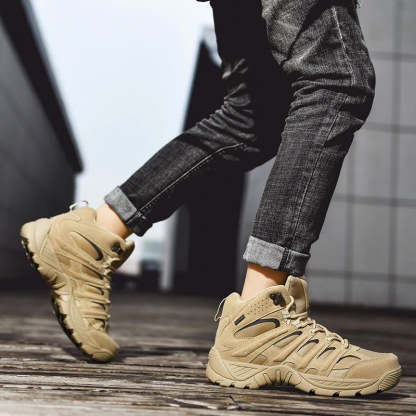 Men's Tactical Military Non-Slip Boots-My Soft Slipper