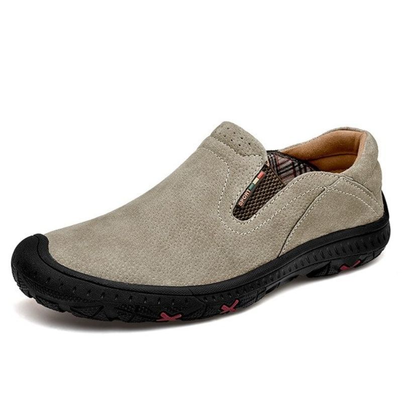 Men's Genuine Leather Loafers-My Soft Slipper