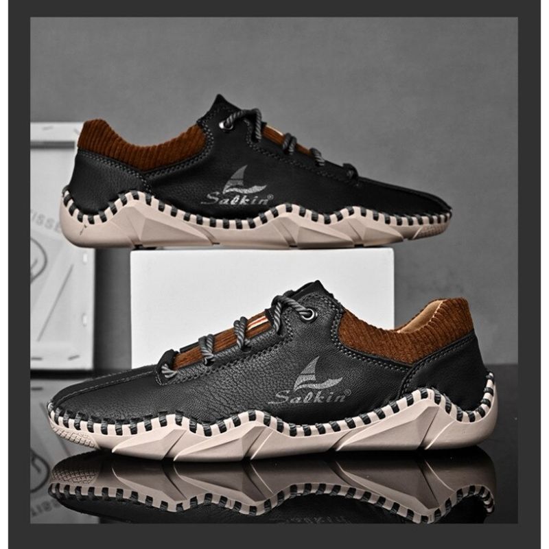 Men's Artificial Leather Casual Shoes-My Soft Slipper
