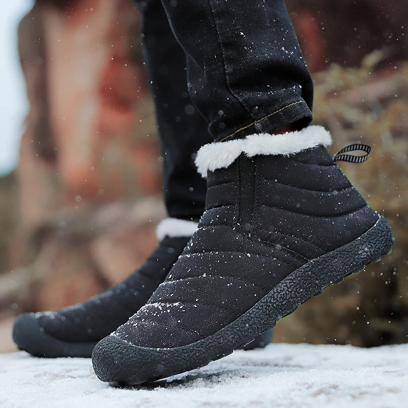 Men's Lightweight Winter Ankle Boots-My Soft Slipper