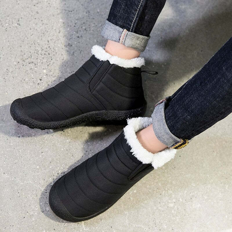 Men's Lightweight Winter Ankle Boots-My Soft Slipper