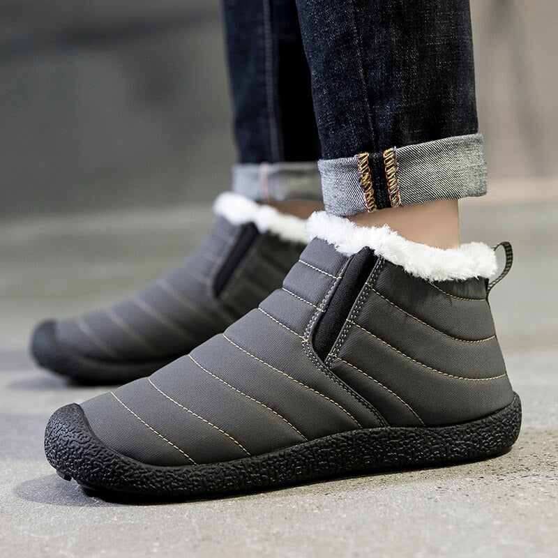 Men's Lightweight Winter Ankle Boots-My Soft Slipper