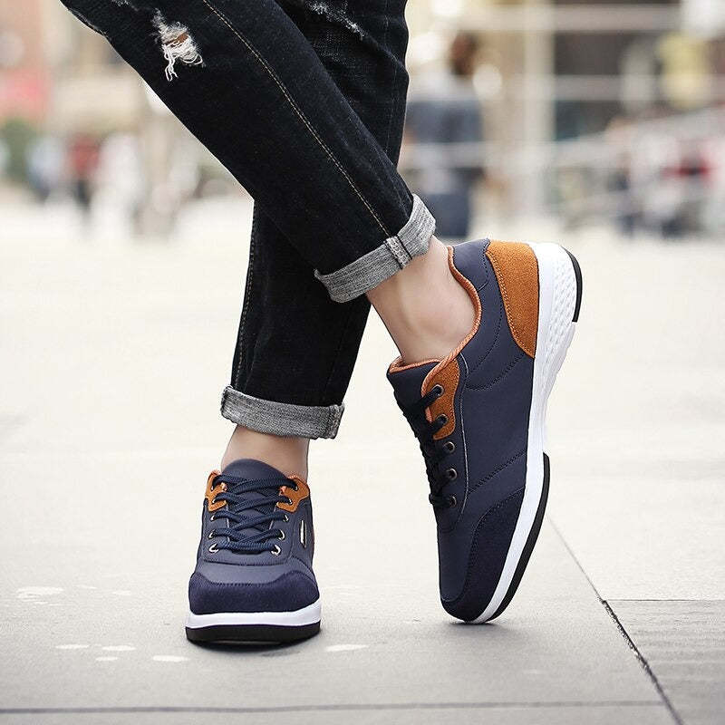 Men's Casual Lace Up Shoes-My Soft Slipper
