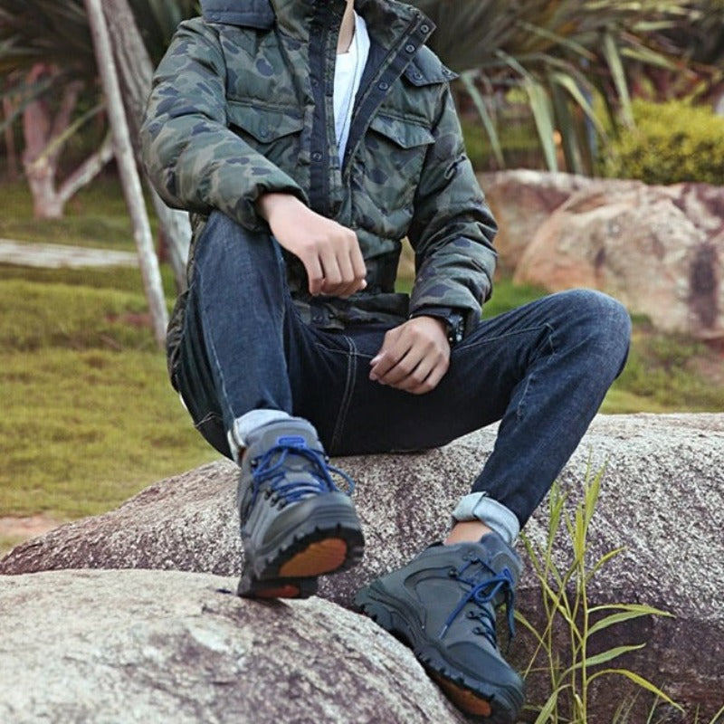 Men's Outdoor Waterproof Ankle Boots-My Soft Slipper