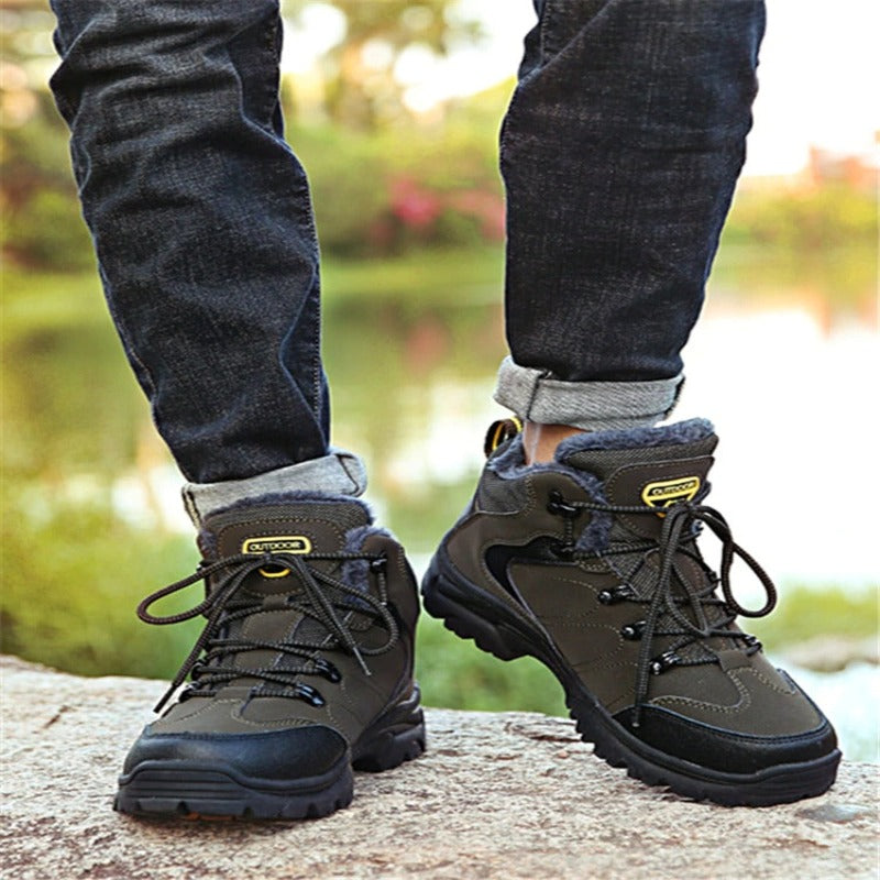 Men's Outdoor Waterproof Ankle Boots-My Soft Slipper
