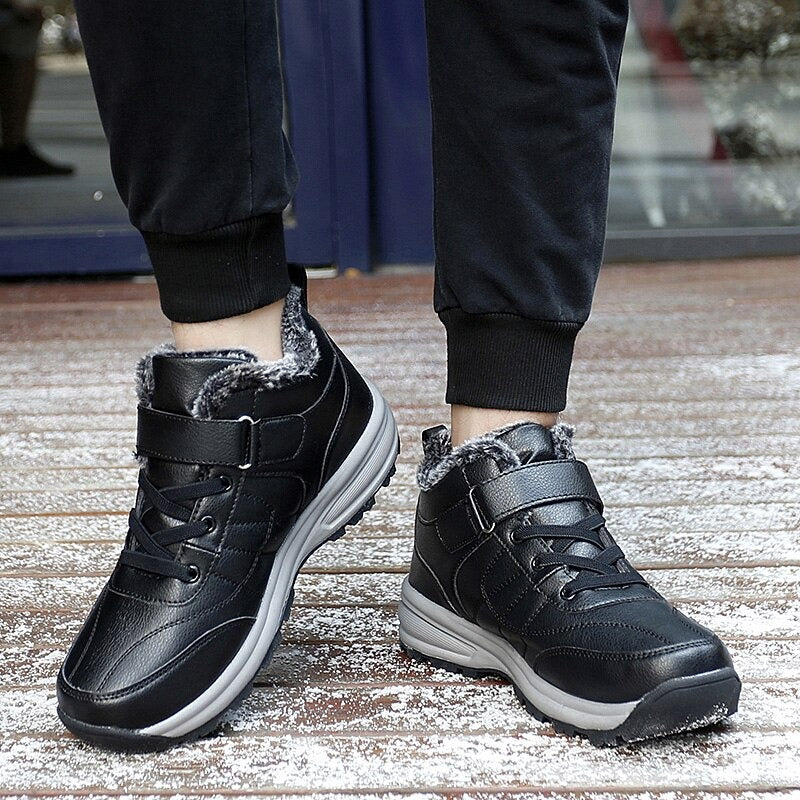 Men's Winter Warm Waterproof Boots-My Soft Slipper