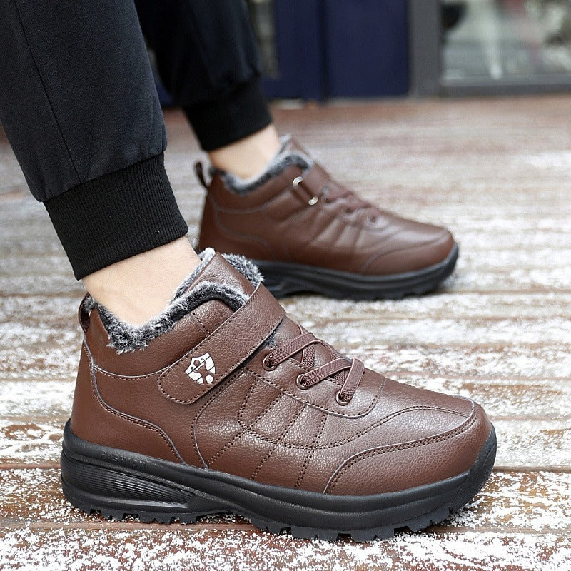 Men's Winter Warm Waterproof Boots-My Soft Slipper