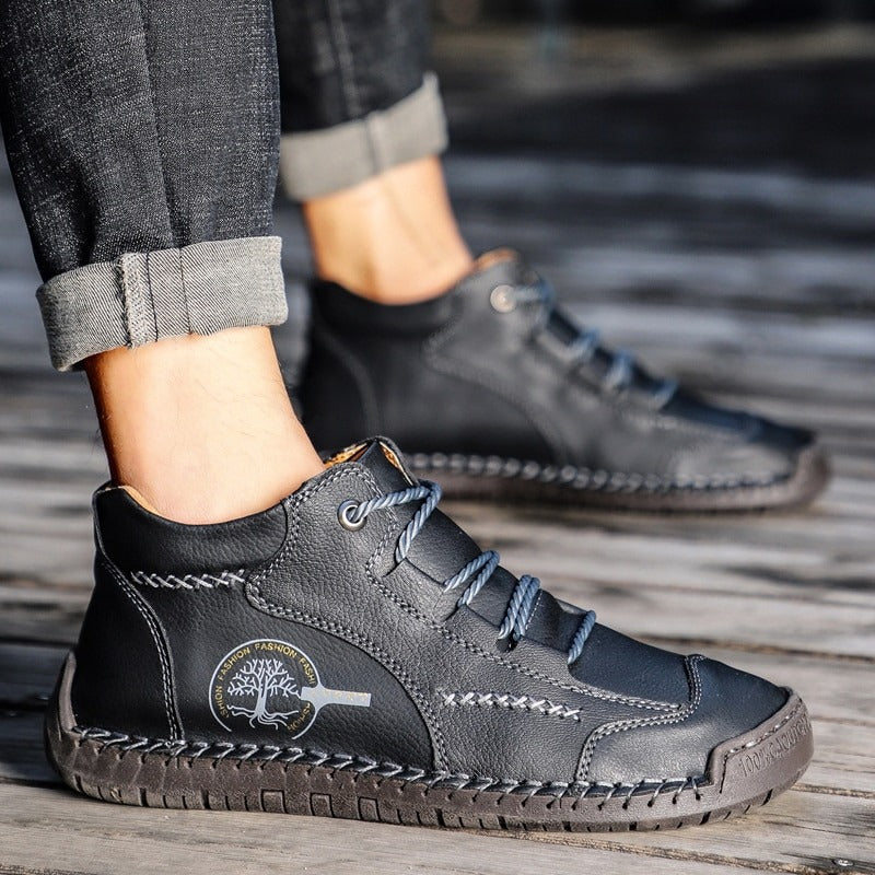 Men's Comfortable Western Boots-My Soft Slipper