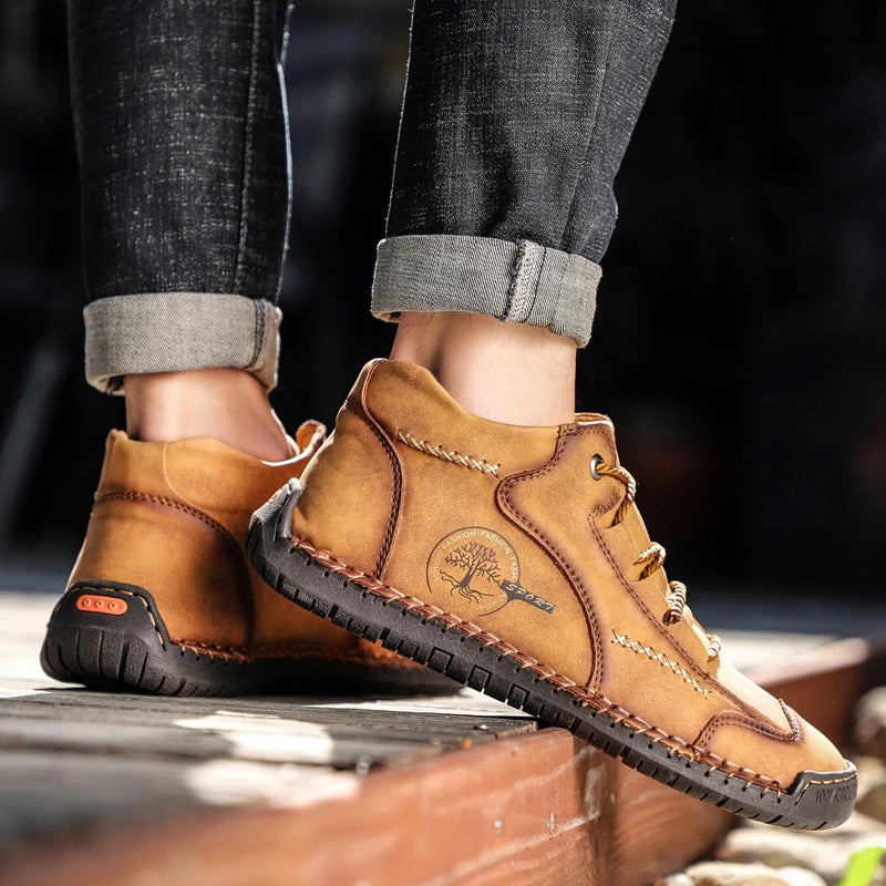 Men's Comfortable Western Boots-My Soft Slipper