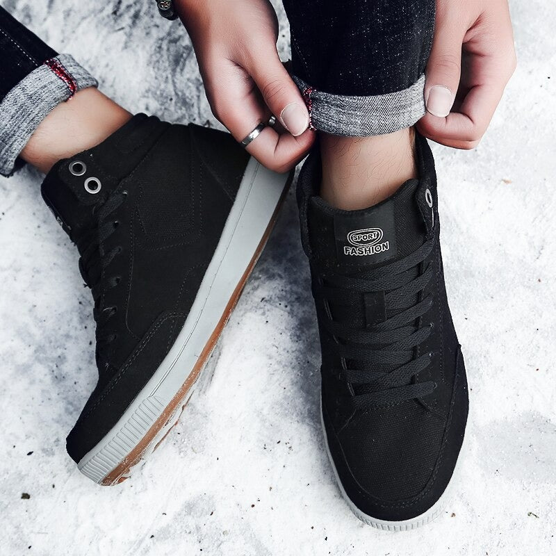 Men's Winter Non-Slip Ankle Boots-My Soft Slipper