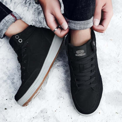 Men's Winter Non-Slip Ankle Boots-My Soft Slipper