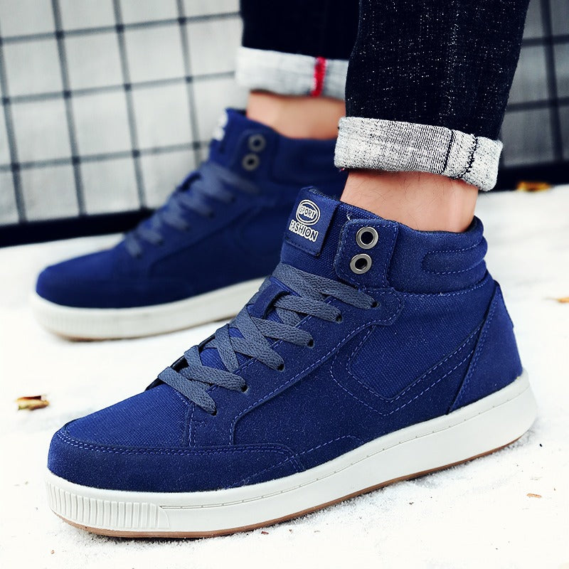 Men's Winter Non-Slip Ankle Boots-My Soft Slipper