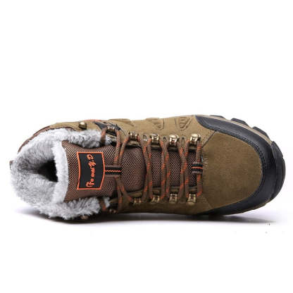 Men's Warm Comfortable Ankle Boots-My Soft Slipper