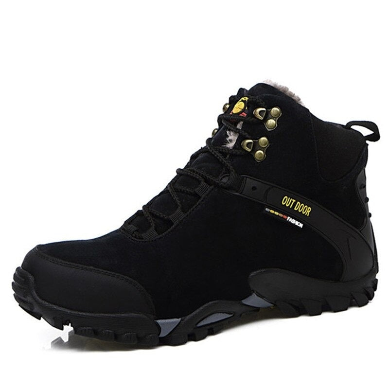 Men's Winter Warm Fur Snow Boots-My Soft Slipper