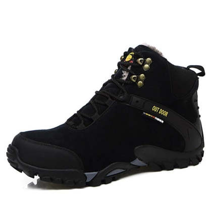 Men's Winter Warm Fur Snow Boots-My Soft Slipper