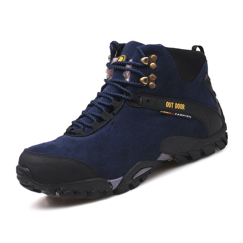 Men's Winter Warm Fur Snow Boots-My Soft Slipper