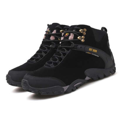 Men's Winter Warm Fur Snow Boots-My Soft Slipper