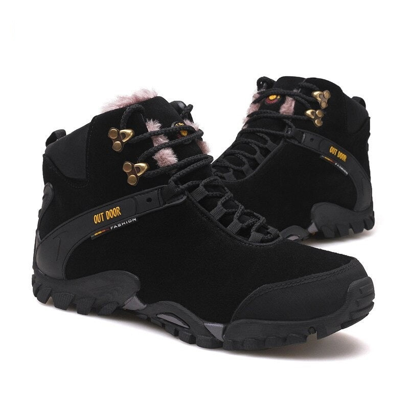 Men's Winter Warm Fur Snow Boots-My Soft Slipper