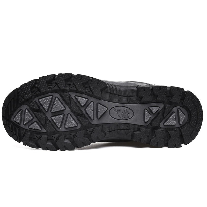 Men's Warm Snow Warm Plush Ankle Boots-My Soft Slipper