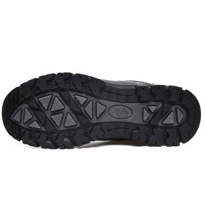 Men's Warm Snow Warm Plush Ankle Boots-My Soft Slipper