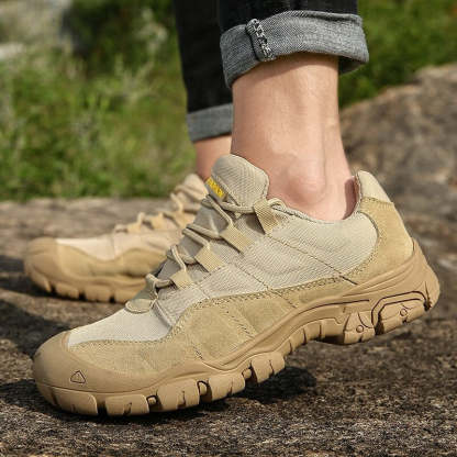 Leather Outdoor Non-Slip Shoes For Men-My Soft Slipper