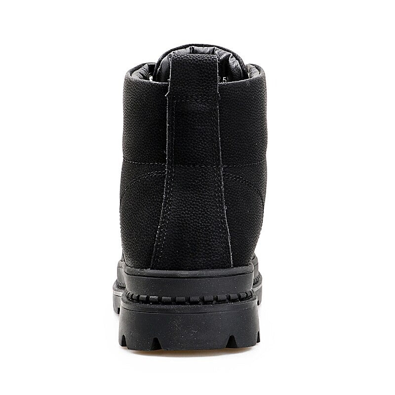 Winter Waterproof Riding Working Snow Ankle Boots-My Soft Slipper
