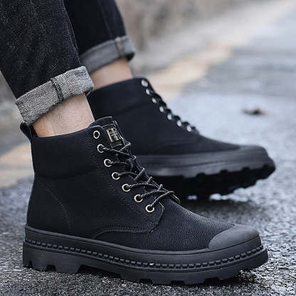 Winter Waterproof Riding Working Snow Ankle Boots-My Soft Slipper