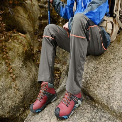 Men's Winter Warm Waterproof Lace Up Boots-My Soft Slipper