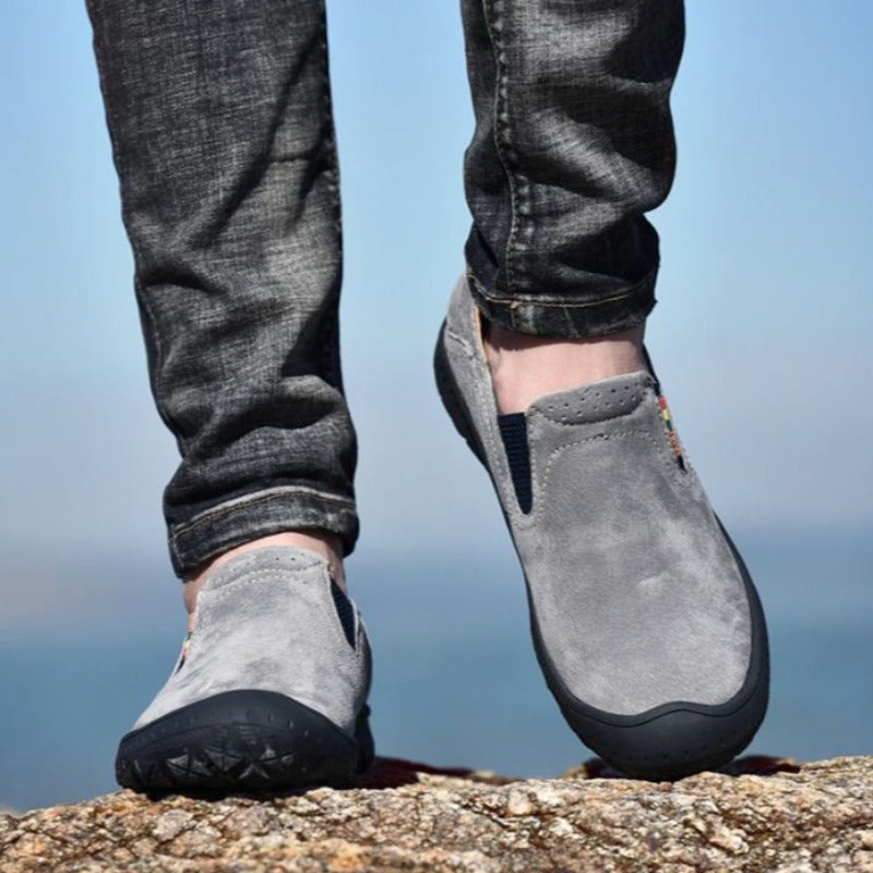Men's Genuine Leather Loafers-My Soft Slipper